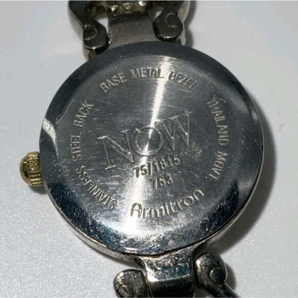 Vintage Ladies Watch Armitron Now Two Tone 75/1815 753 - Picture 4 of 5